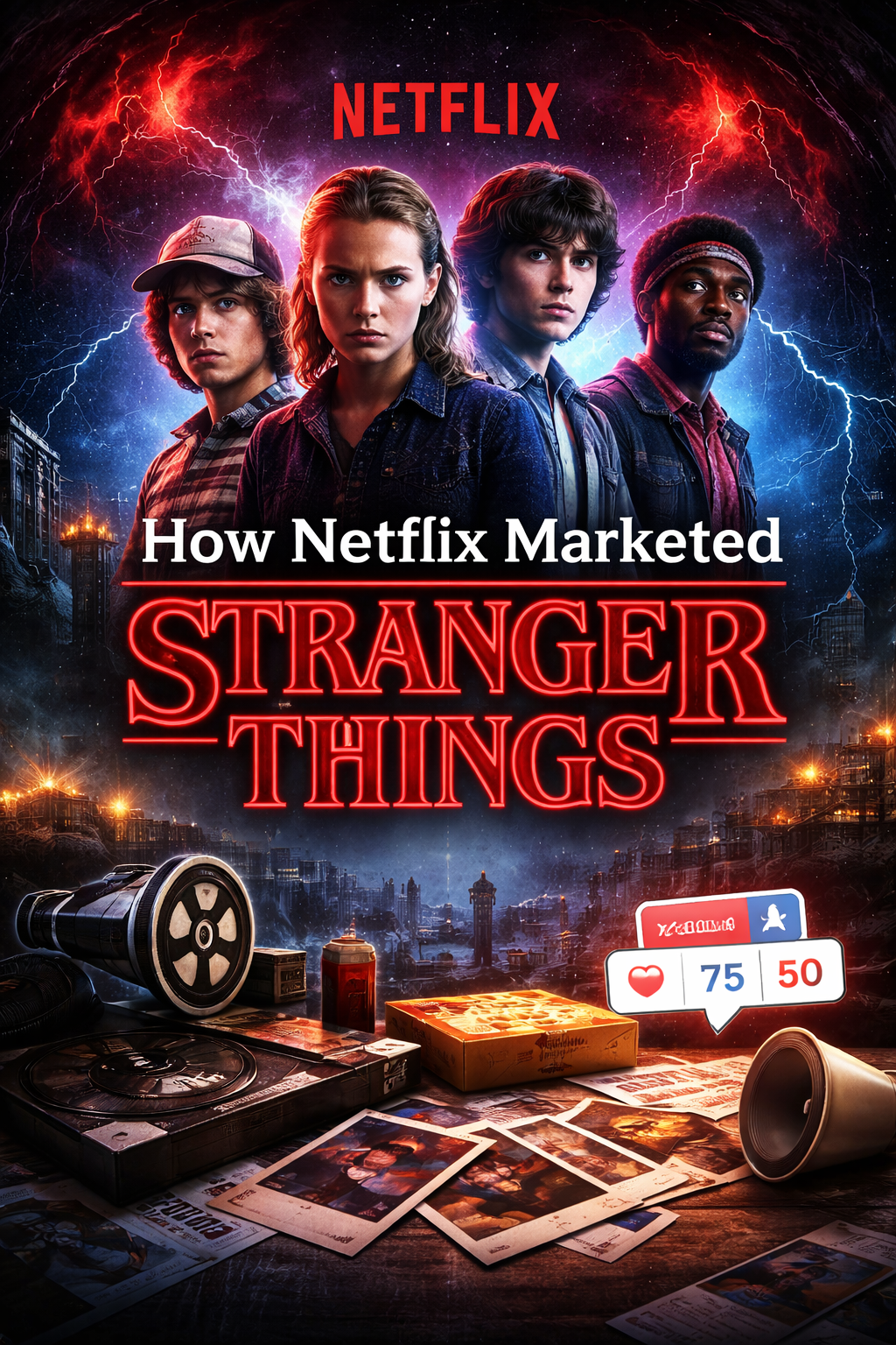 How Netflix Marketed Stranger Things: Lessons from Entertainment Marketing